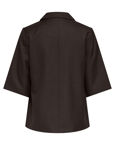 Only - ONLBaia Linen Blazer - Coffee Bean
